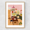Cosy Cottage Narrow Oak Frame