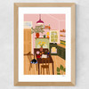 Cosy Cottage Wide Oak Frame