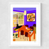 First Home Medium White Frame