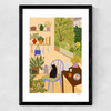 Patio Dreams Medium Black Frame