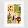 Patio Dreams Wide White Frame