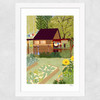 Veggie Garden Wide White Frame