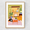 Woodland Home Narrow Oak Frame