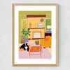 Woodland Home Medium Oak Frame
