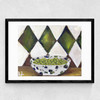 Mon Petit Pois Medium Black Frame