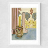 Verticle Balance Medium White Frame