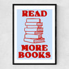 Read More Books Narrow Black Frame