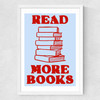 Read More Books Medium White Frame