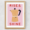 Rise & Shine Wide Oak Frame