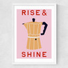 Rise & Shine Medium White Frame