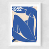 1952 Matisse Medium White Frame