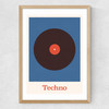 Techno Medium Oak Frame