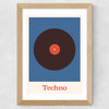 Techno Wide Oak Frame