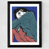 Striped Pyjama Wide Black Frame