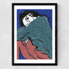 Striped Pyjama Medium Black Frame