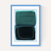 Teal Shapes I