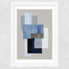 Pieces 27 Wide White Frame