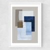 Pieces 27Y Medium White Frame