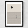 Solitude's Journey Medium Black Frame