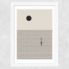Solitude's Journey Wide White Frame