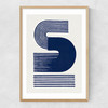 Modern Objects No.8 Narrow Oak Frame