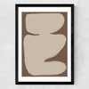 Abstract Whisper Medium Black Frame