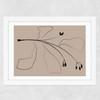 Simply Line Plant Wide White Frame