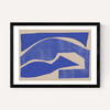 Blue Geometric Shape