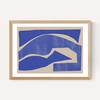 Blue Geometric Shape