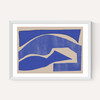 Blue Geometric Shape