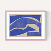 Blue Geometric Shape