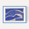 Blue Geometric Shape