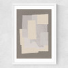 Textile Harmony Medium White Frame