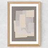 Textile Harmony Wide Oak Frame