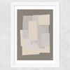 Textile Harmony Wide White Frame