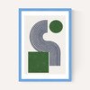 Modern Green Objects No.10