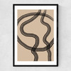 Minimal Line No.2 Narrow Black Frame