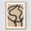 Minimal Line No.2 Medium Oak Frame