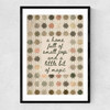 A Home Full Of Small Joys Narrow Black Frame