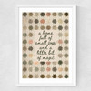 A Home Full Of Small Joys Medium White Frame