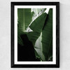 Banana Beach Palm Wide Black Frame