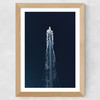 Boat Trip Through Blue Wide Oak Frame