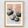 Ceramics Wide Oak Frame