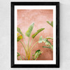 Marrakech Palms Wide Black Frame