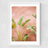 Marrakech Palms Medium White Frame