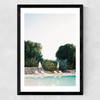 Poolside Medium Black Frame