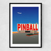 Las Vegas Pinball Narrow Black Frame