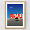 Las Vegas Pinball Wide Oak Frame
