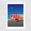 Las Vegas Pinball Narrow White Frame