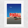 Las Vegas Pinball Wide White Frame